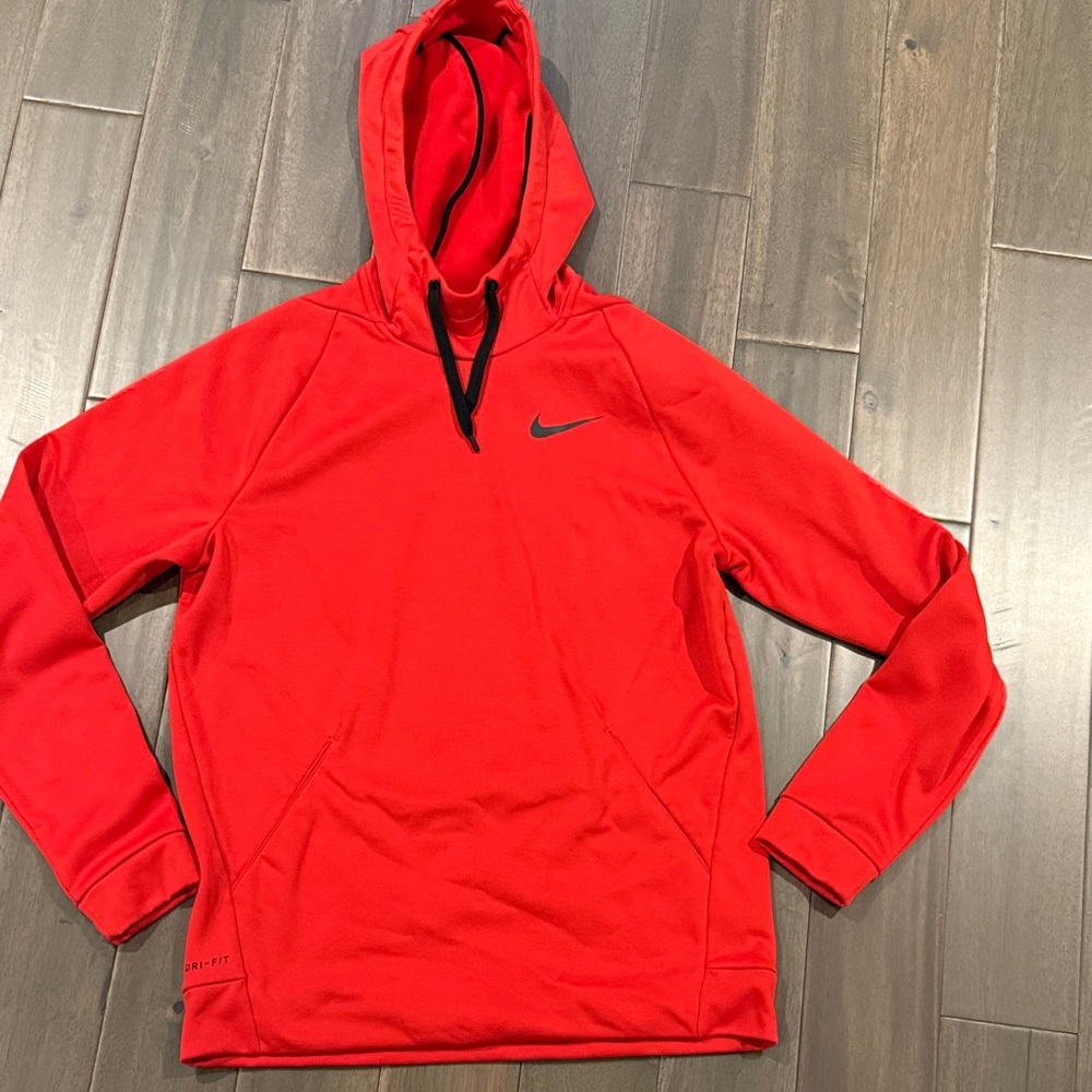 Nike Bright Red Pullover Hoodie